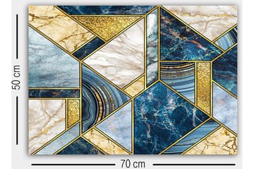 Dekorativ Canvastavla 50x70 cm - Flerfärgad - Inredning - Tavlor & posters - Canvastavla