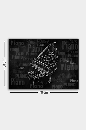 Dekorativ Canvastavla 50x70 cm - Flerfärgad - Inredning - Tavlor & posters - Canvastavla