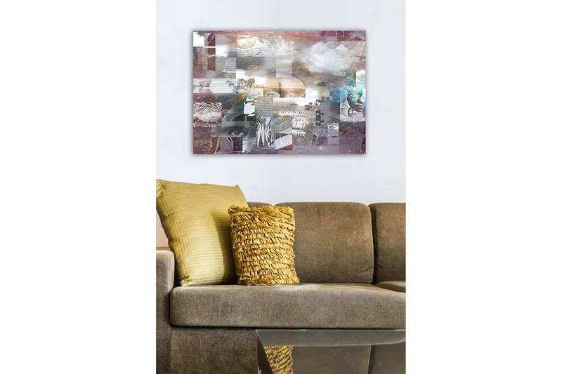 Dekorativ Canvastavla 50x70 cm - Flerfärgad - Inredning - Tavlor & posters - Canvastavla