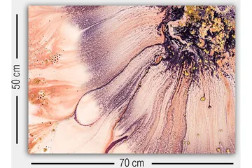 Dekorativ Canvastavla 50x70 cm - Flerfärgad - Inredning - Tavlor & posters - Canvastavla