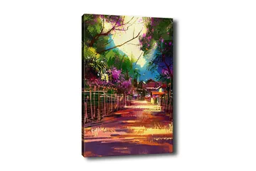 Dekorativ Canvastavla 50x70 cm - Flerfärgad - Inredning - Tavlor & posters - Canvastavla