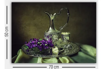 Dekorativ Canvastavla 50x70 cm - Flerfärgad - Inredning - Tavlor & posters - Canvastavla