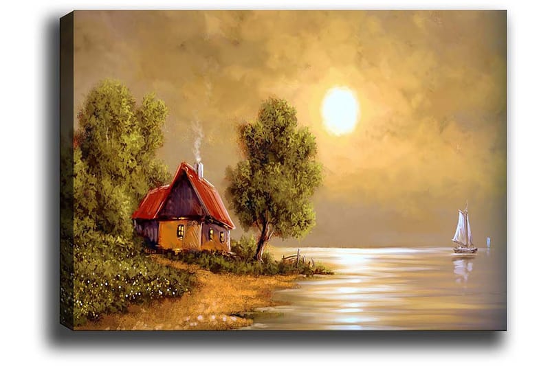 Dekorativ Canvastavla 50x70 cm, Flerfärgad