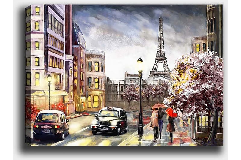 Dekorativ Canvastavla 50x70 cm - Flerfärgad - Inredning - Tavlor & posters - Canvastavla