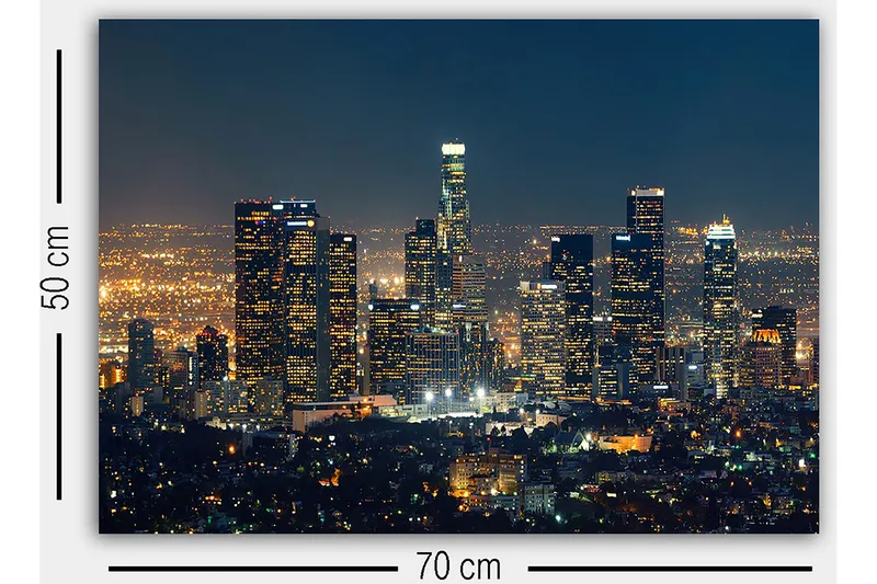 Dekorativ Canvastavla 50x70 cm - Flerfärgad - Inredning - Tavlor & posters - Canvastavla