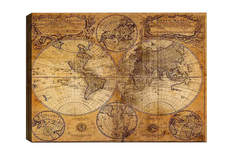 Dekorativ Canvastavla 50x70 cm, Flerfärgad