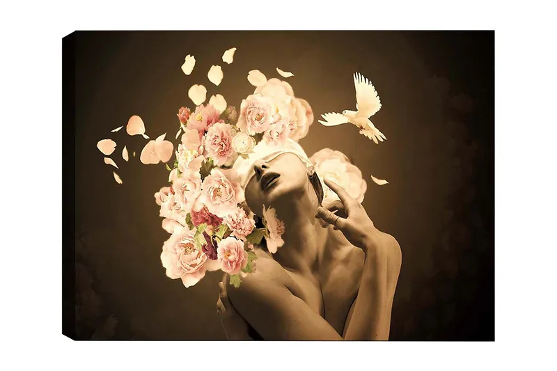 Dekorativ Canvastavla 50x70 cm, Flerfärgad