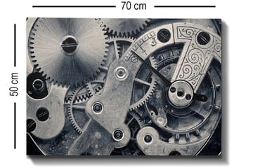 Dekorativ Canvastavla 50x70 cm - Flerfärgad - Inredning - Tavlor & posters - Canvastavla