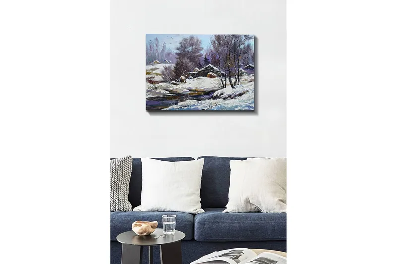 Dekorativ Canvastavla 50x70 cm - Flerfärgad - Inredning - Tavlor & posters - Canvastavla