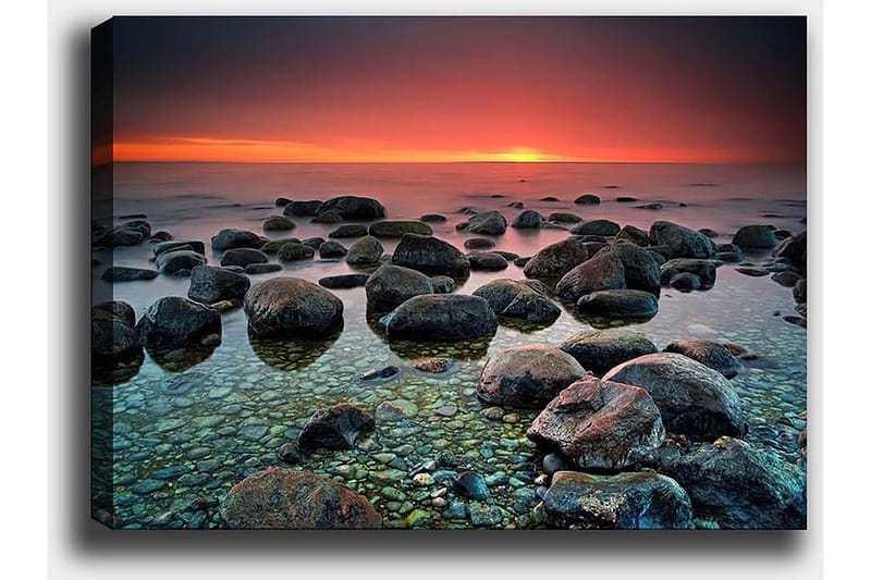 Dekorativ Canvastavla 50x70 cm - Flerfärgad - Inredning - Tavlor & posters - Canvastavla