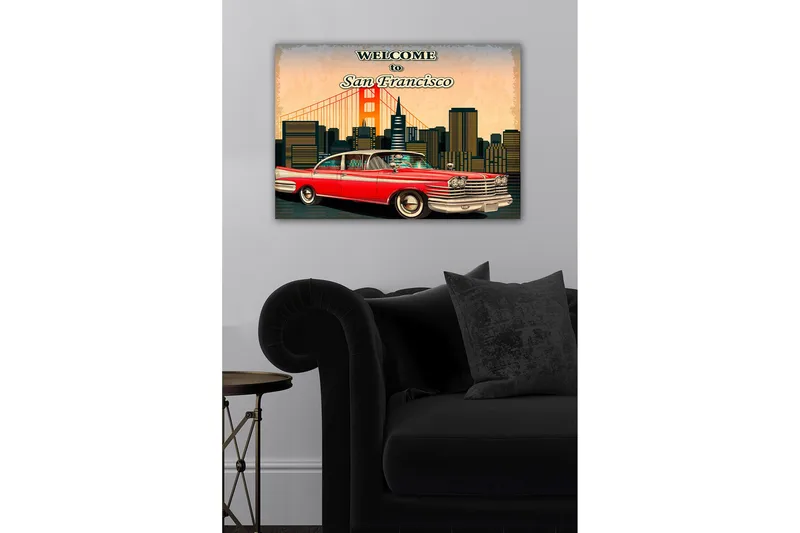 Dekorativ Canvastavla 50x70 cm - Flerfärgad - Inredning - Tavlor & posters - Canvastavla