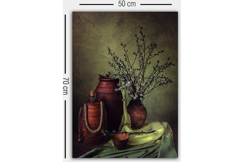 Dekorativ Canvastavla 50x70 cm - Flerfärgad - Inredning - Tavlor & posters - Canvastavla