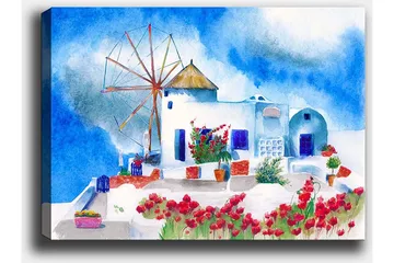 Dekorativ Canvastavla 50x70 cm - Flerfärgad - Inredning - Tavlor & posters - Canvastavla