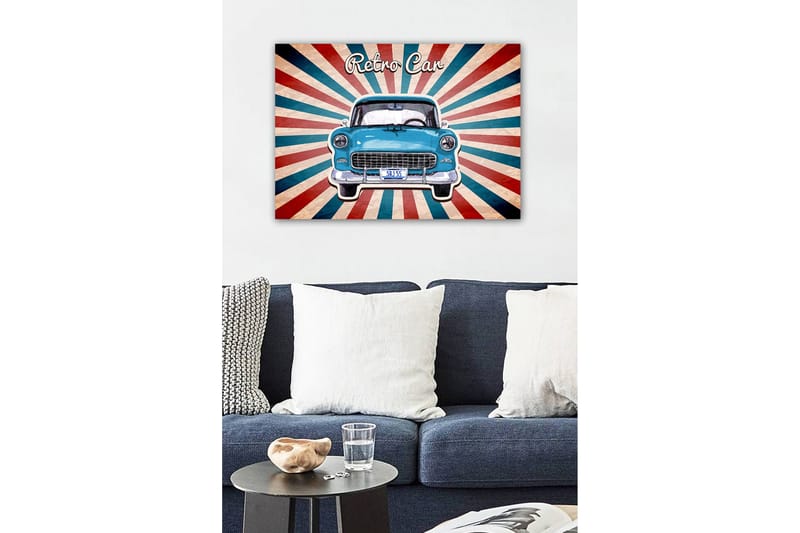 Dekorativ Canvastavla 50x70 cm - Flerfärgad - Inredning - Tavlor & posters - Canvastavla