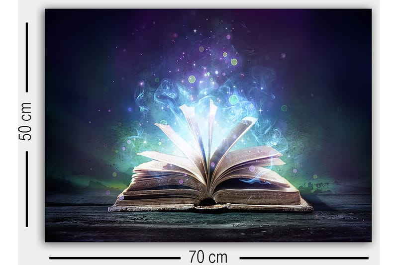 Dekorativ Canvastavla 50x70 cm - Flerfärgad - Inredning - Tavlor & posters - Canvastavla