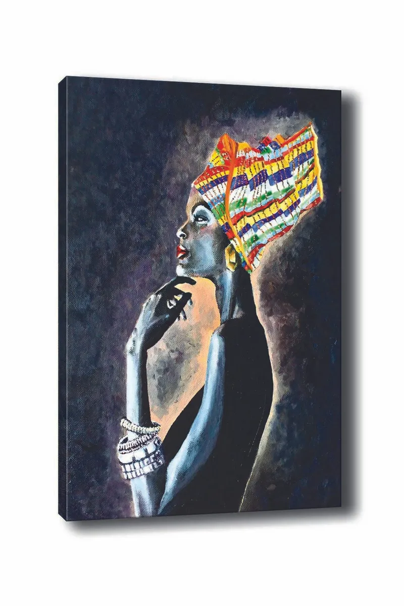 Dekorativ Canvastavla 50x70 cm, Flerfärgad