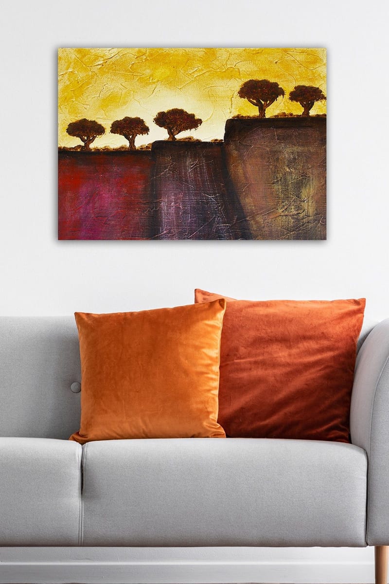 Dekorativ Canvastavla 50x70 cm - Flerfärgad - Inredning - Tavlor & posters - Canvastavla