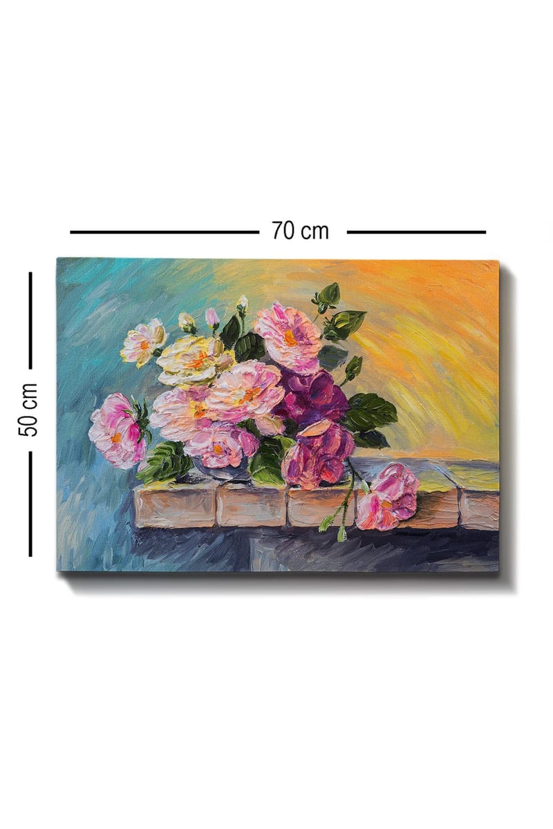 Dekorativ Canvastavla 50x70 cm - Flerfärgad - Inredning - Tavlor & posters - Canvastavla
