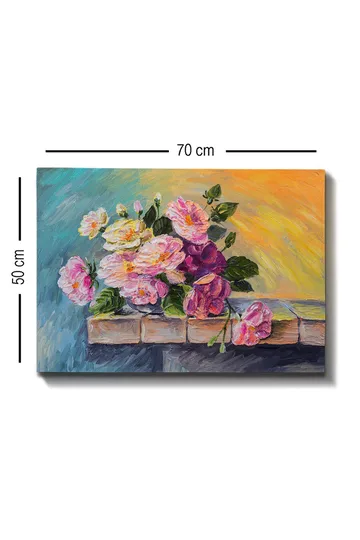 Dekorativ Canvastavla 50x70 cm - Flerfärgad - Inredning - Tavlor & posters - Canvastavla