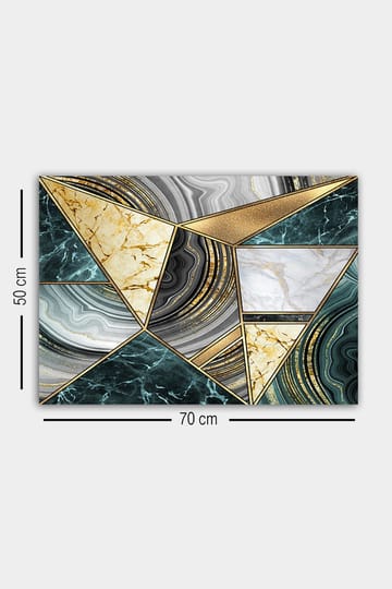 Dekorativ Canvastavla 50x70 cm - Flerfärgad - Inredning - Tavlor & posters - Canvastavla