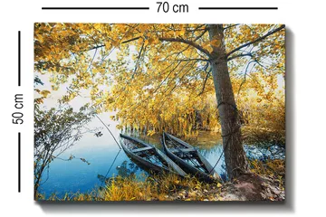 Dekorativ Canvastavla 50x70 cm - Flerfärgad - Inredning - Tavlor & posters - Canvastavla