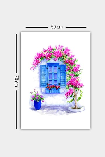 Dekorativ Canvastavla 50x70 cm - Flerfärgad - Inredning - Tavlor & posters - Canvastavla