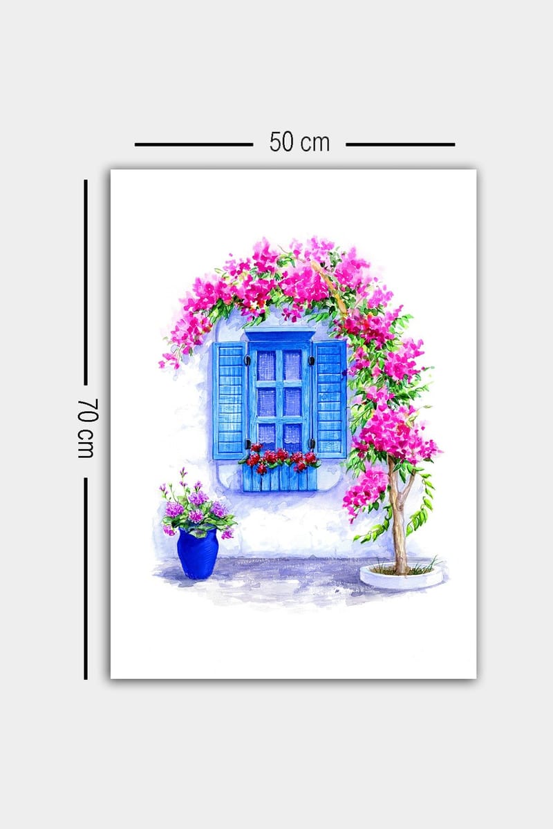 Dekorativ Canvastavla 50x70 cm - Flerfärgad - Inredning - Tavlor & posters - Canvastavla