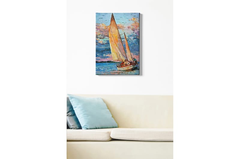 Dekorativ Canvastavla 50x70 cm - Flerfärgad - Inredning - Tavlor & posters - Canvastavla