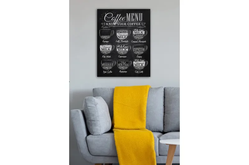 Dekorativ Canvastavla 50x70 cm, Flerfärgad