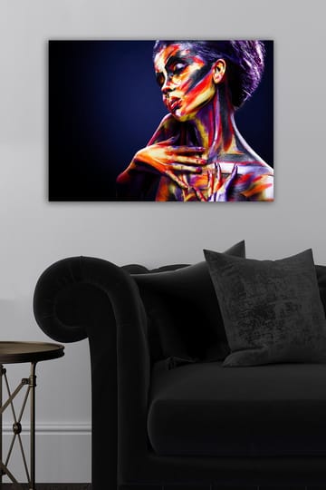 Dekorativ Canvastavla 50x70 cm - Flerfärgad - Inredning - Tavlor & posters - Canvastavla