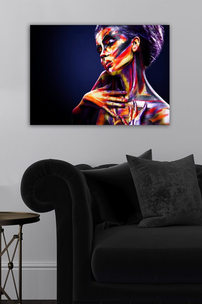 Dekorativ Canvastavla 50x70 cm - Flerfärgad - Inredning - Tavlor & posters - Canvastavla