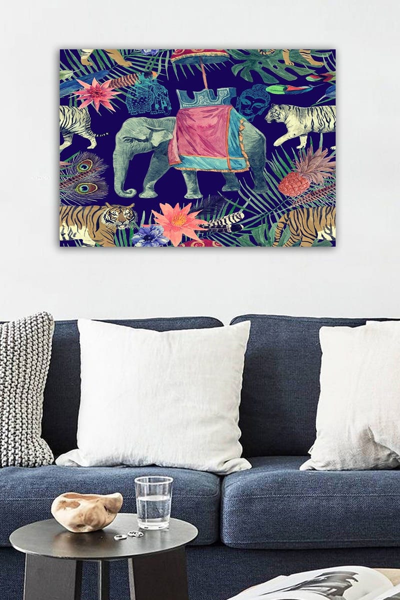 Dekorativ Canvastavla 50x70 cm - Flerfärgad - Inredning - Tavlor & posters - Canvastavla