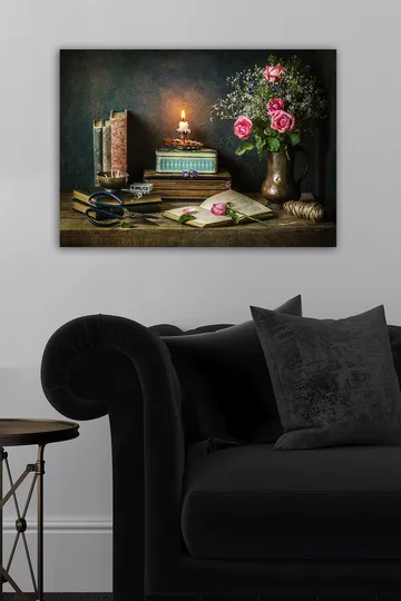Dekorativ Canvastavla 50x70 cm - Flerfärgad - Inredning - Tavlor & posters - Canvastavla