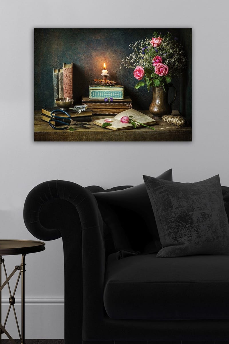 Dekorativ Canvastavla 50x70 cm - Flerfärgad - Inredning - Tavlor & posters - Canvastavla
