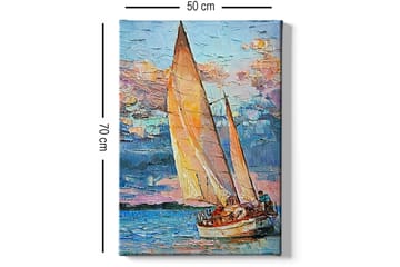 Dekorativ Canvastavla 50x70 cm - Flerfärgad - Inredning - Tavlor & posters - Canvastavla