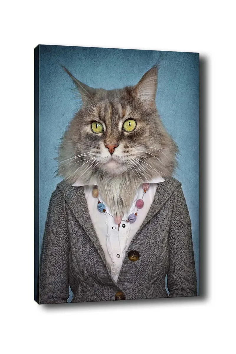 Dekorativ Canvastavla 50x70 cm, Flerf ärgad