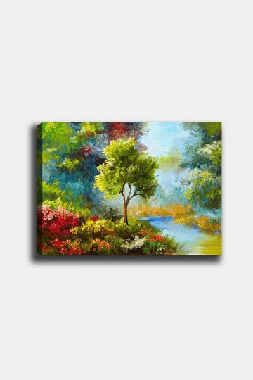 Dekorativ Canvastavla 50x70 cm - Flerfärgad - Inredning - Tavlor & posters - Canvastavla