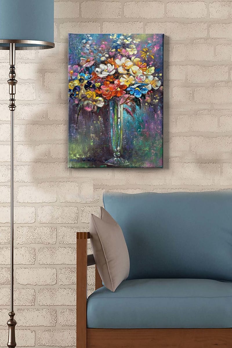 Dekorativ Canvastavla 50x70 cm - Flerfärgad - Inredning - Tavlor & posters - Canvastavla