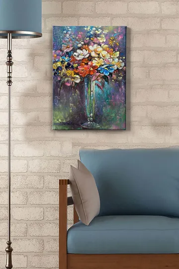 Dekorativ Canvastavla 50x70 cm - Flerfärgad - Inredning - Tavlor & posters - Canvastavla