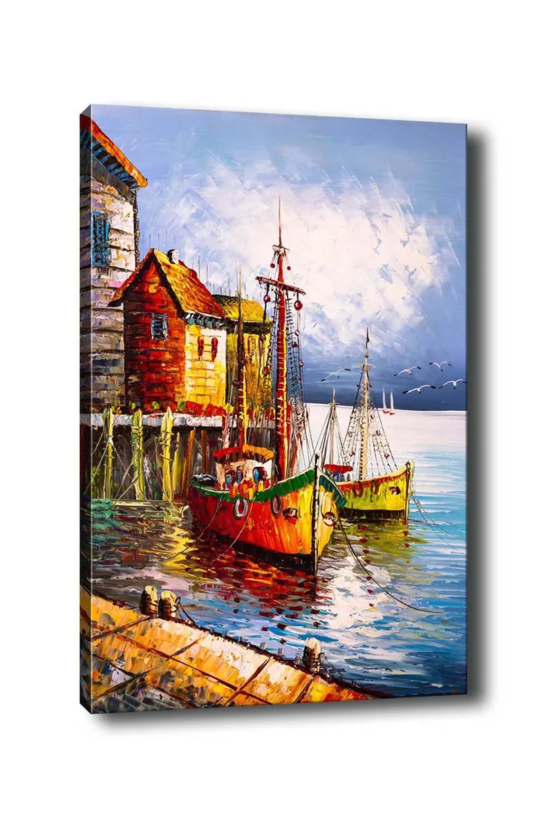 Dekorativ Canvastavla 50x70 cm, Flerfärgad