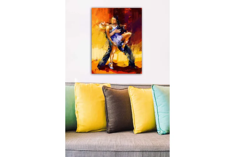 Dekorativ Canvastavla 50x70 cm, Flerfärgad