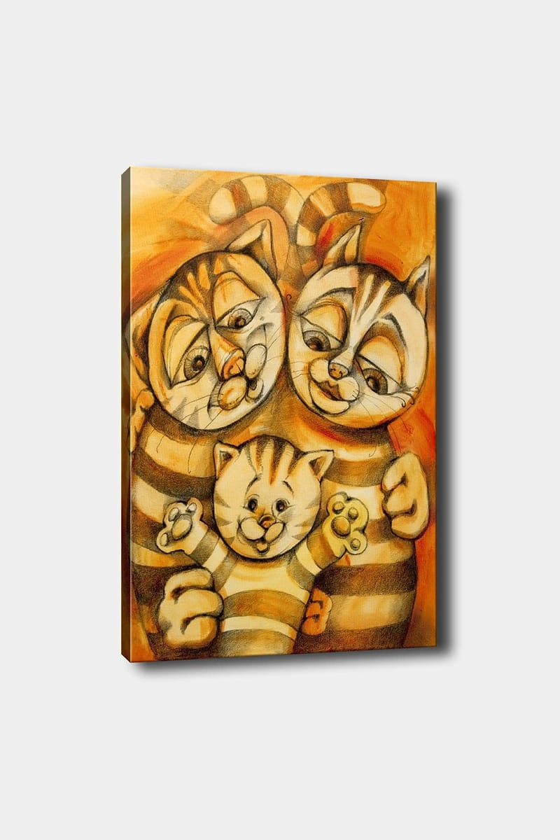 Dekorativ Canvastavla 50x70 cm, Flerfärgad