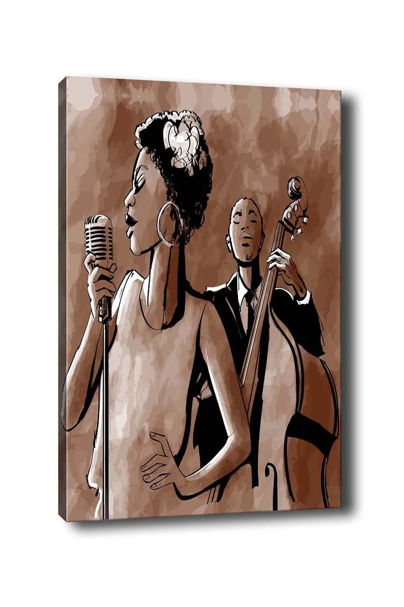 Dekorativ Canvastavla 50x70 cm, Flerfärgad