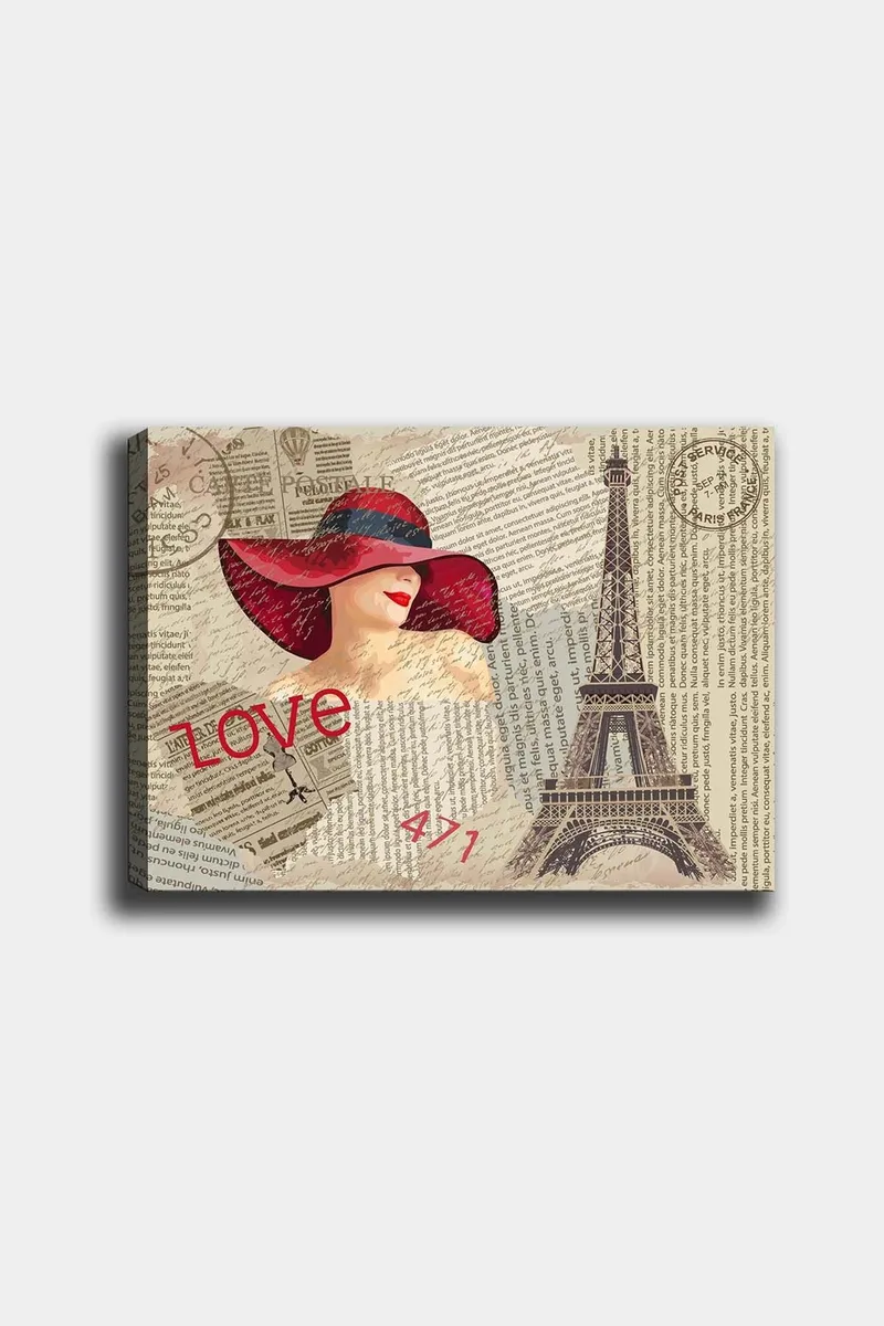 Dekorativ Canvastavla 50x70 cm, Flerfärgad