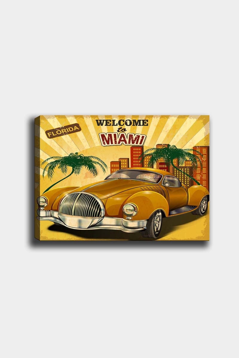 Dekorativ Canvastavla 50x70 cm, Flerfärgad