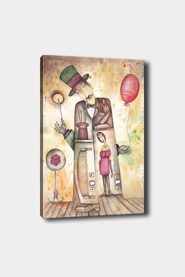 Dekorativ Canvastavla 50x70 cm - Flerfärgad - Inredning - Tavlor & posters - Canvastavla