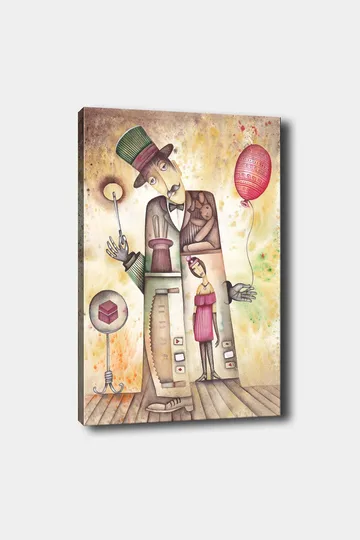 Dekorativ Canvastavla 50x70 cm - Flerfärgad - Inredning - Tavlor & posters - Canvastavla