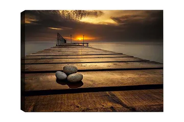 Dekorativ Canvastavla 50x70 cm - Flerfärgad - Inredning - Tavlor & posters - Canvastavla