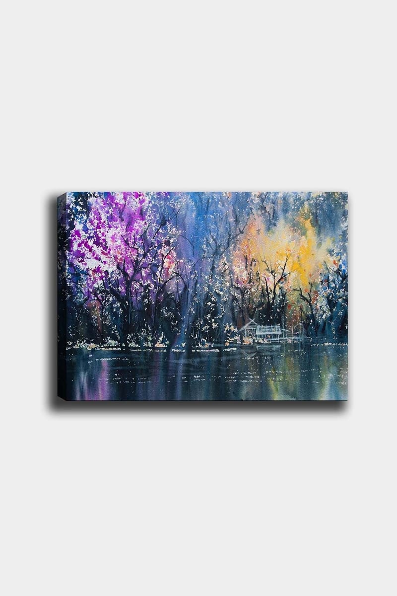 Dekorativ Canvastavla 50x70 cm, Flerfärgad