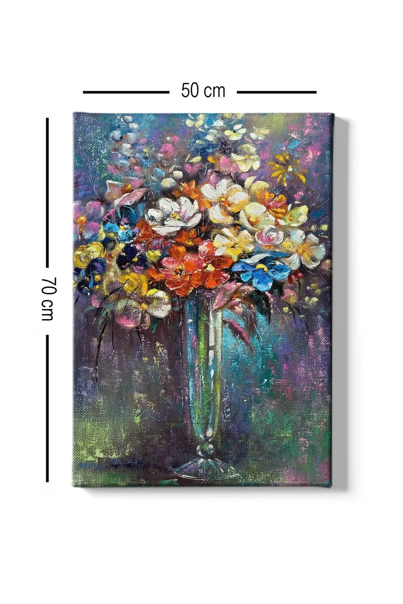 Dekorativ Canvastavla 50x70 cm - Flerfärgad - Inredning - Tavlor & posters - Canvastavla